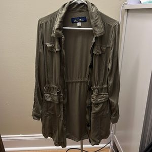 Long sleeve cargo jacket